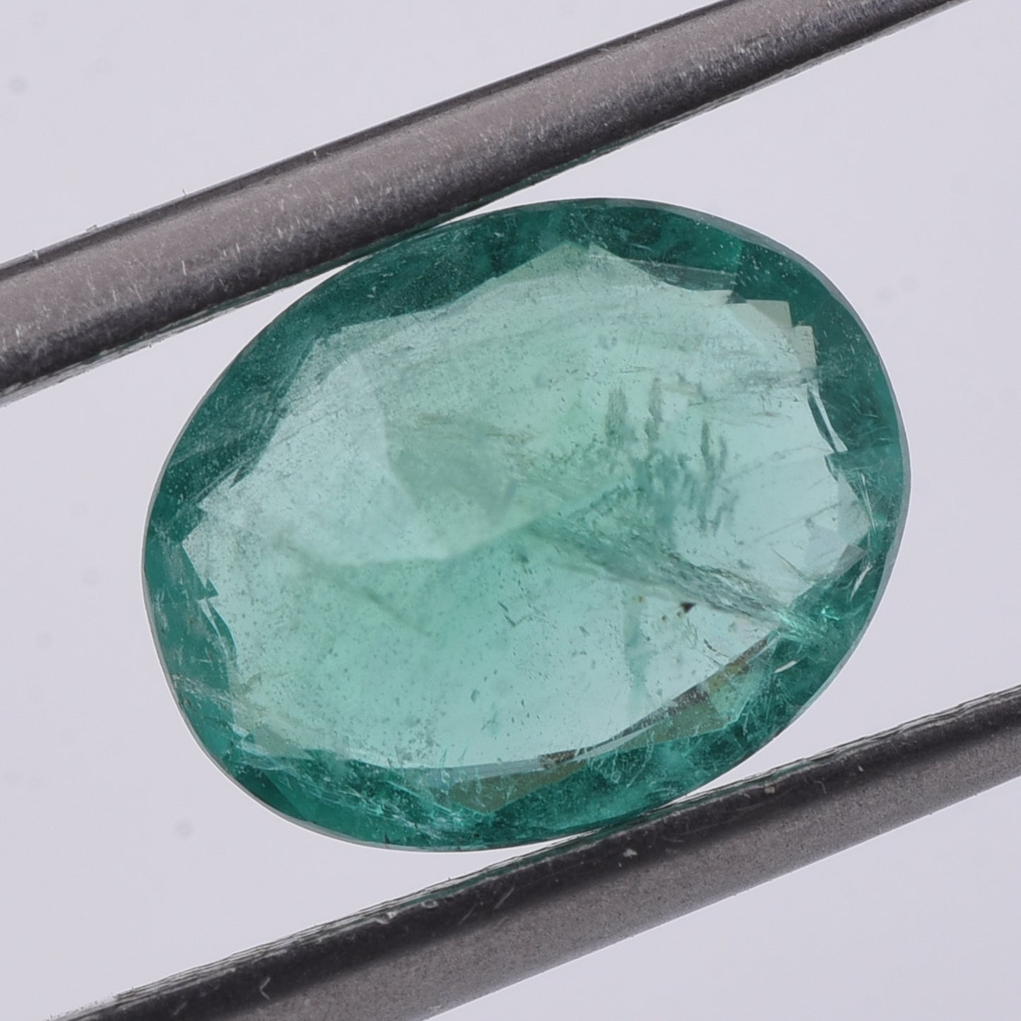 2.2 Natural Beryl Emerald Oval Mixed Cut Gemstone