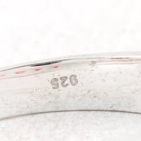1.45 Ct Round Pink Topaz 925 Sterling Silver Ring