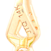 8.30 Ct Octagon Natural Eridot 14K Gold Pendant
