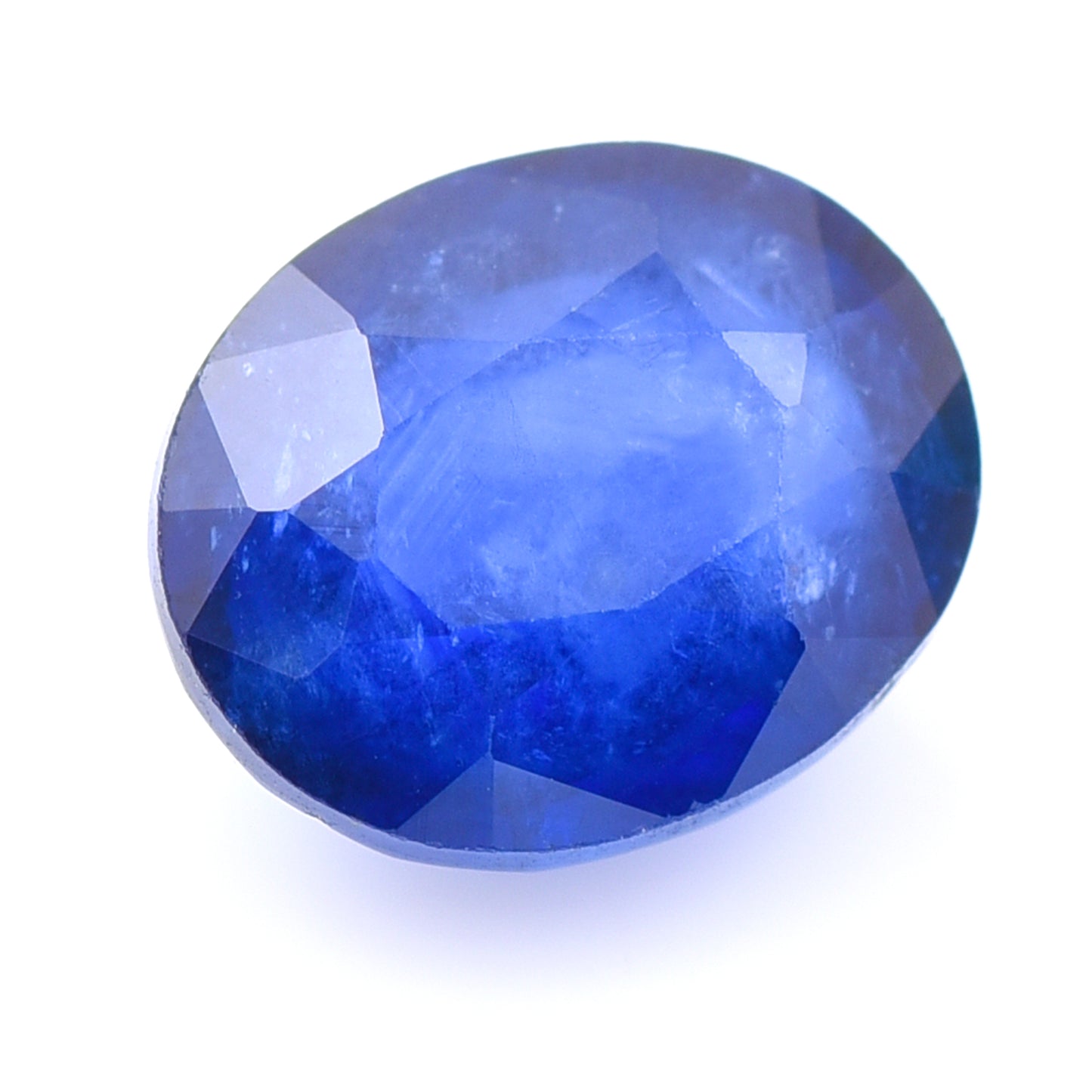 2.21 Natural Corundum Sapphire Oval Mixed Cut Gemstone