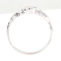 0.00 Ct Plain 925 Sterling Silver Ring