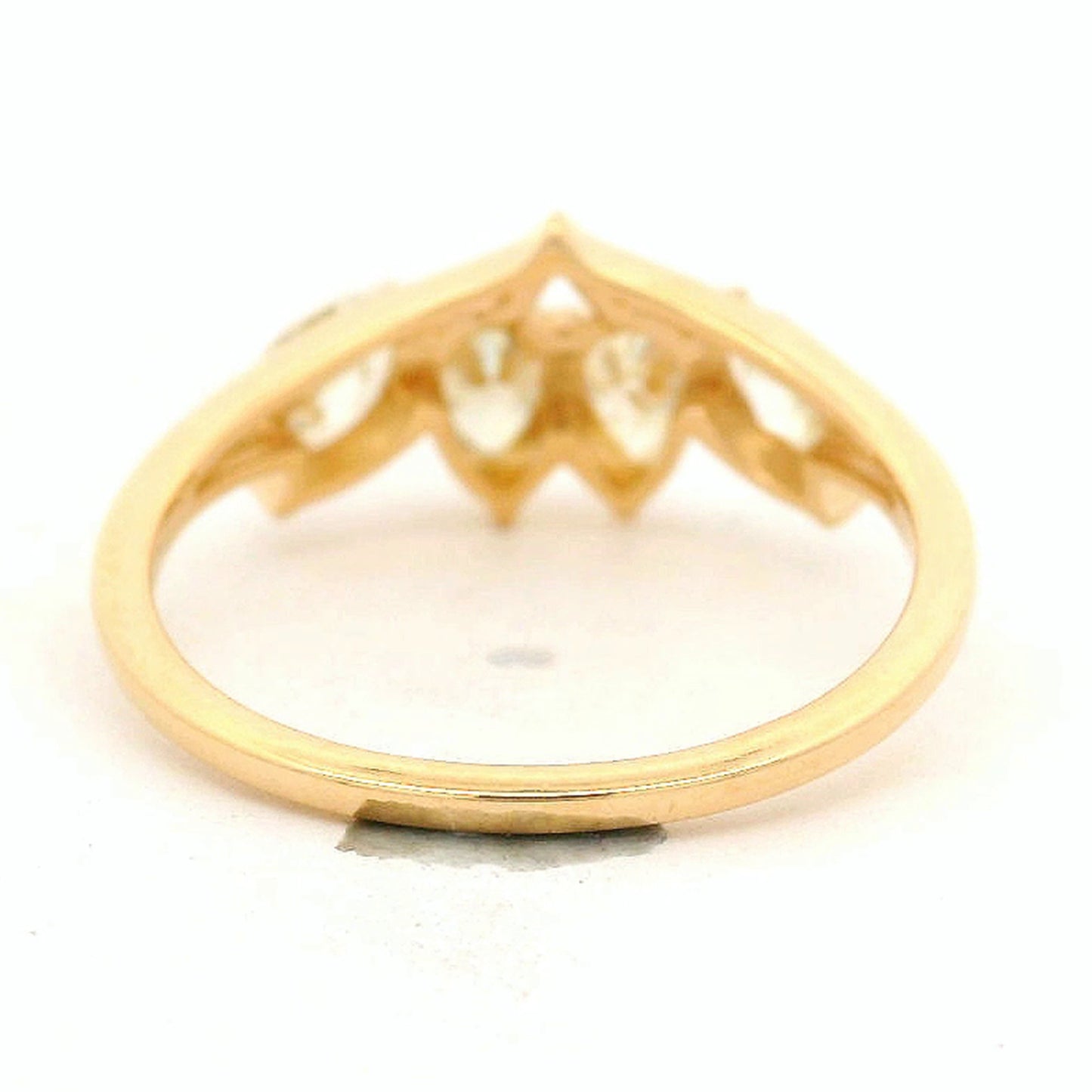 1.24 Ct Pear Diamond 14K Gold Ring