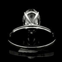 3.05 Carats Lab Grown Diamond 14K Gold Ring