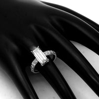 3.05 Carats Lab Grown Diamond 14K Gold Ring