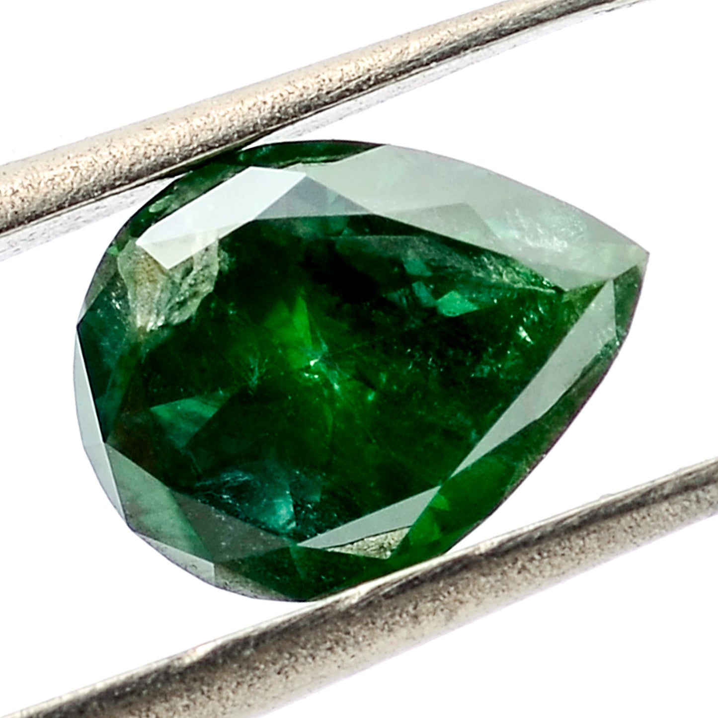 0.51 Green Diamond Pear Loose Diamond
