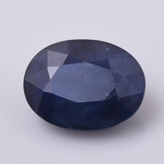 6.24 Natural Corundum Sapphire Oval Mixed Cut Gemstone