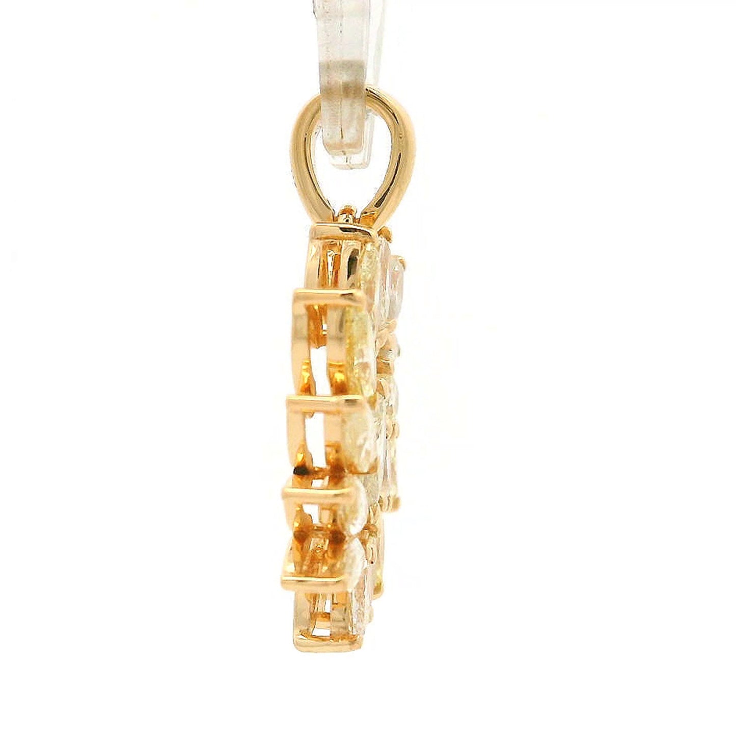 1.03 Ct Marquise Diamond 14K Gold Pendant