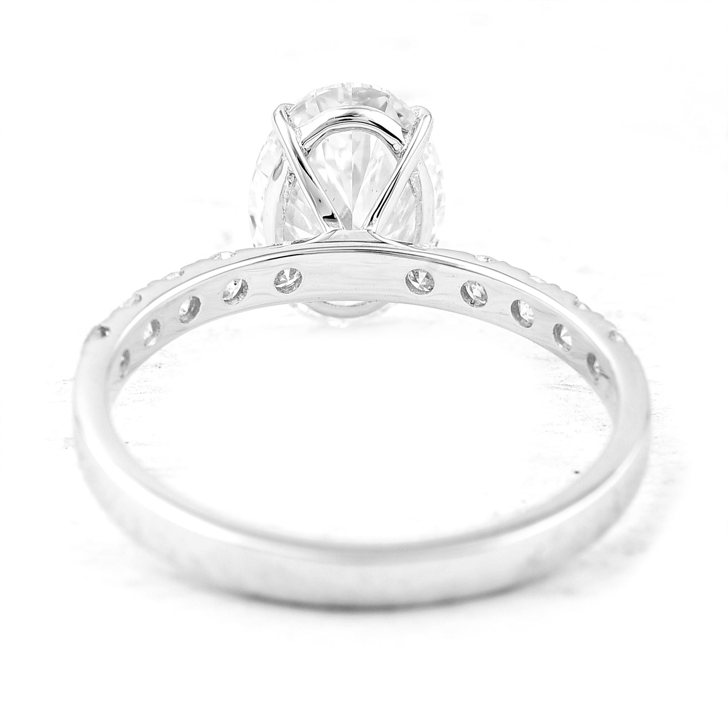 2.32 Carats Lab Grown Diamond 14K Gold Ring