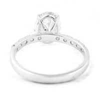 2.32 Carats Lab Grown Diamond 14K Gold Ring