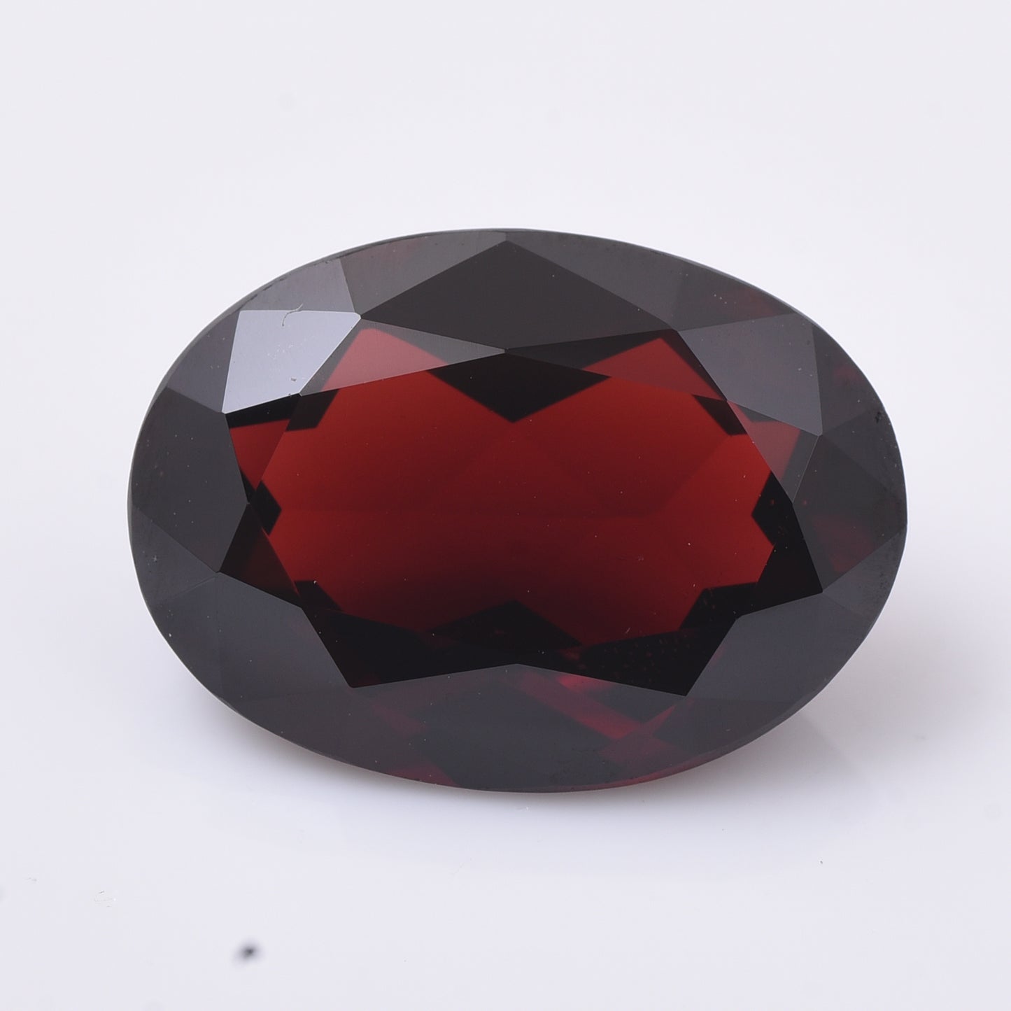 13.68 Natural Pyrope-Almandite Garnet Oval Mixed Cut Gemstone
