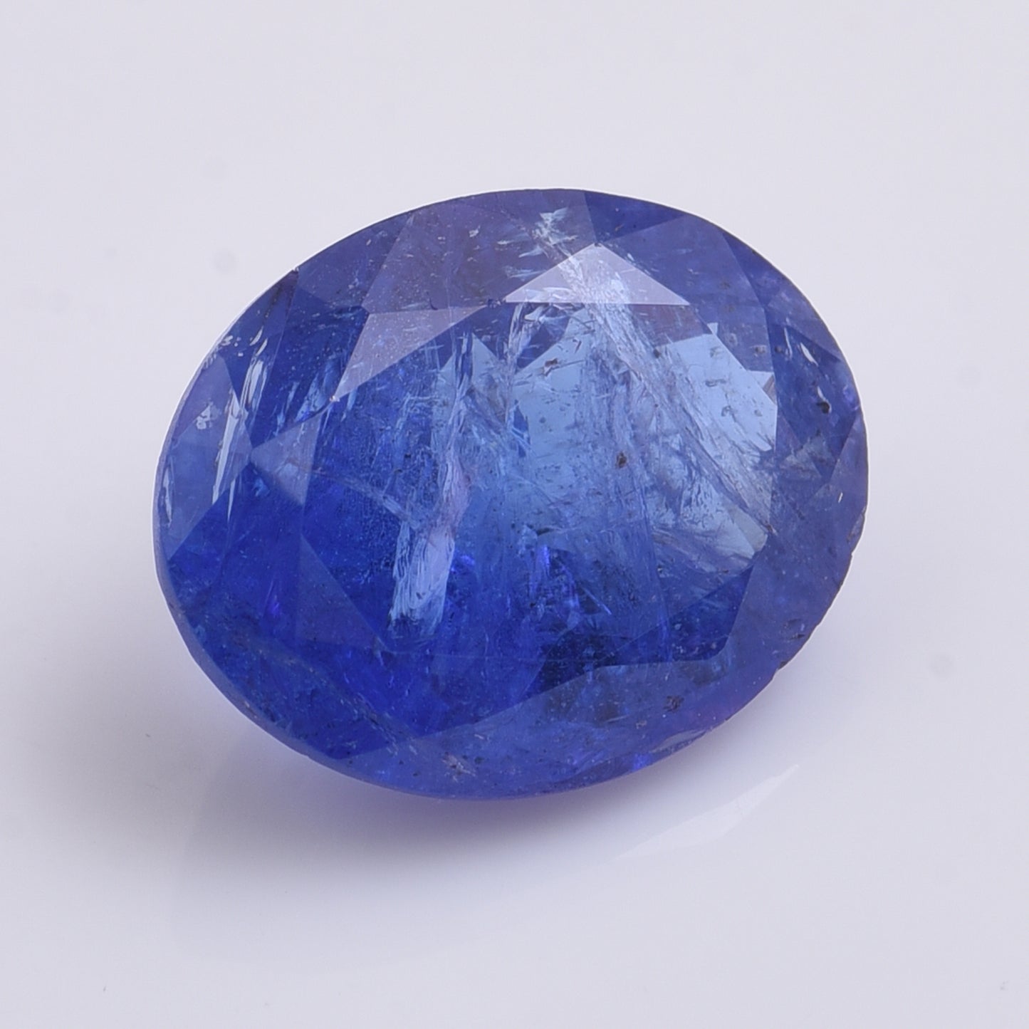 6.06 Natural Zoisite Tanzanite Oval Mixed Cut Gemstone