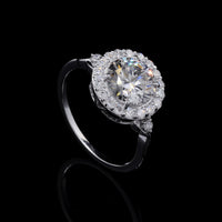 2.52 Carats Lab Grown Diamond 14K Gold Ring