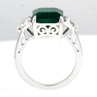 6.00 Carat Natural Beryl Emerald 14K Gold Ring