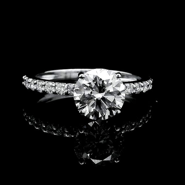 1.99 Carats Lab Grown Diamond 14K Gold Ring