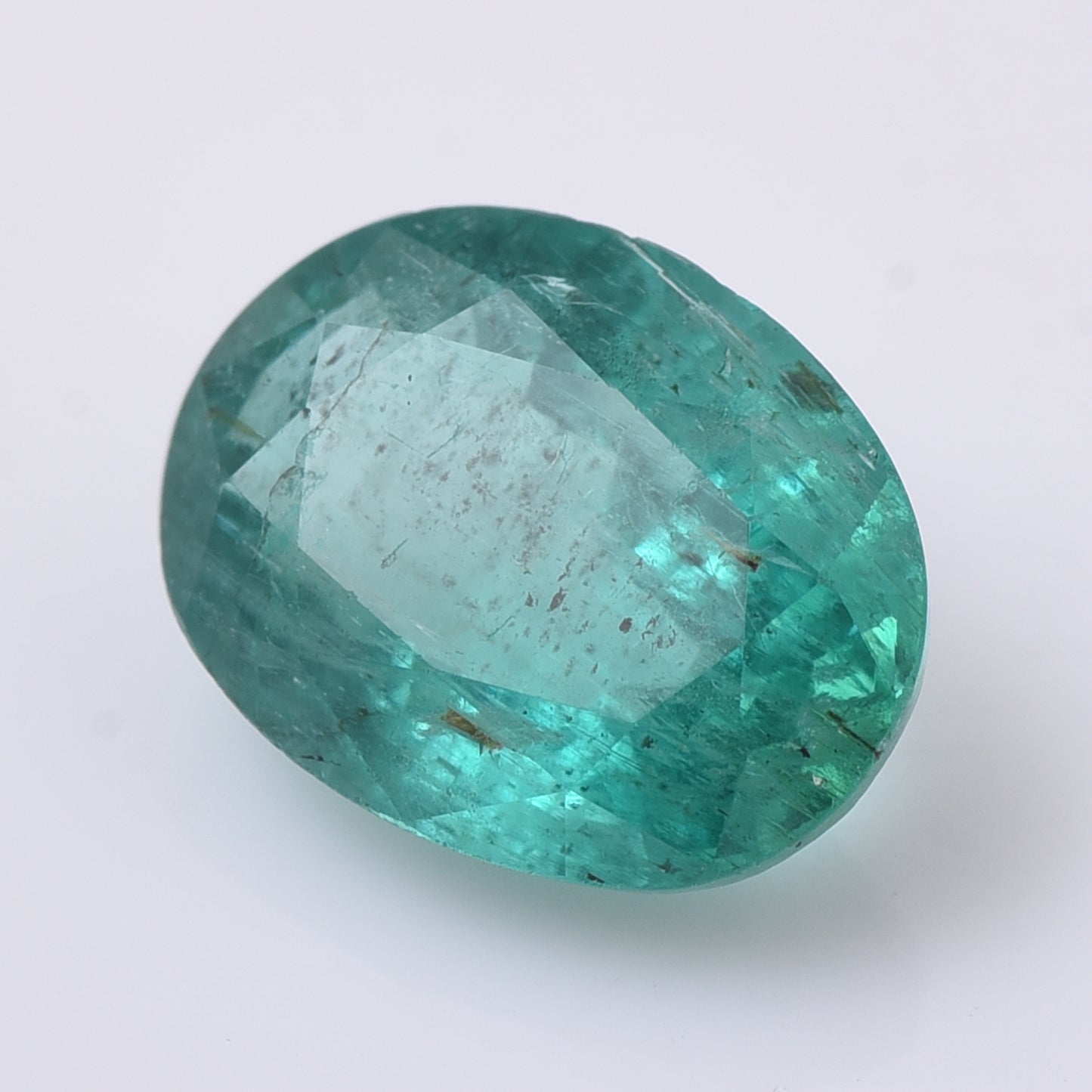 2.29 Natural Beryl Emerald Oval Mixed Cut Gemstone