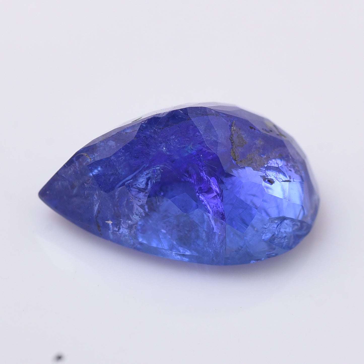 6.09 Natural Zoisite Tanzanite Pear Mixed Cut Gemstone