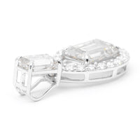 3.52 Carats Lab Grown Diamond 14K Gold Pendant