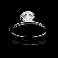 3.21 Carats Lab Grown Diamond 14K Gold Ring