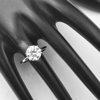 3.16 Carats Lab Grown Diamond 14K Gold Ring