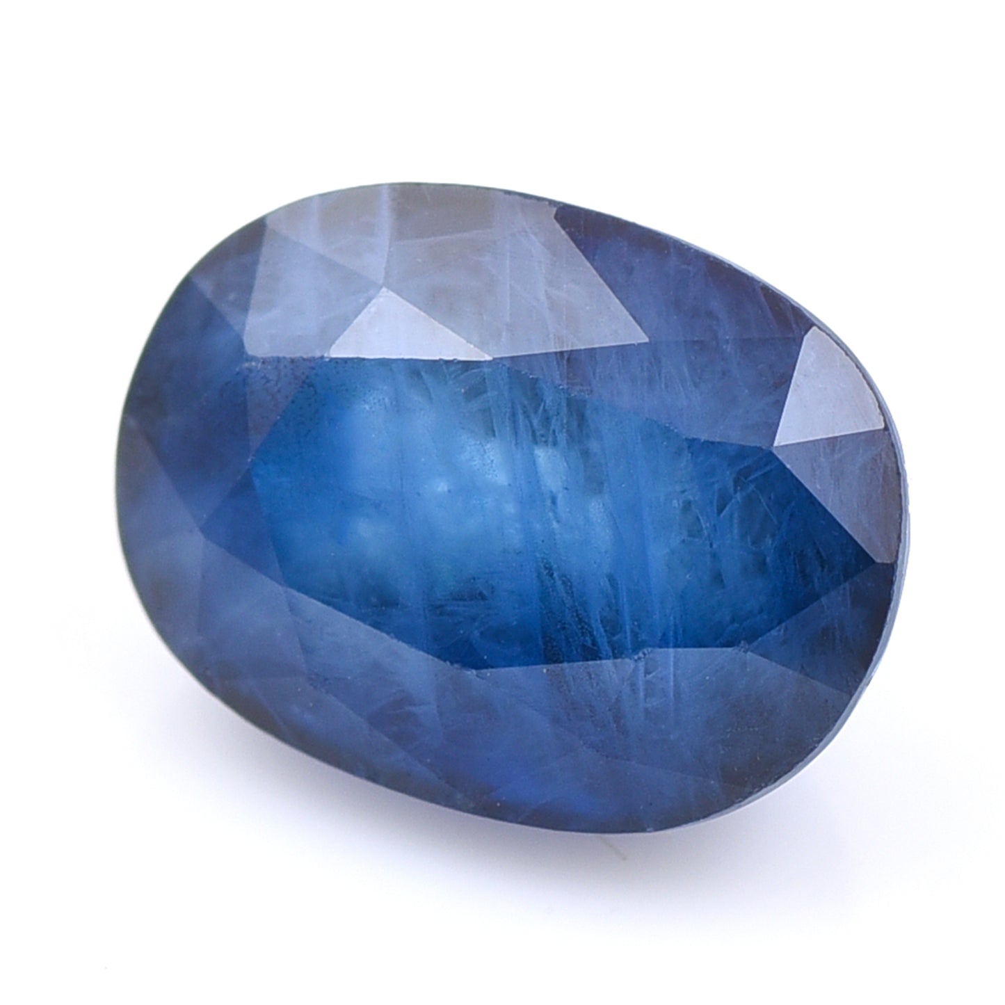 3.56 Natural Corundum Sapphire Rectangular Cushion Mixed Cut Gemstone