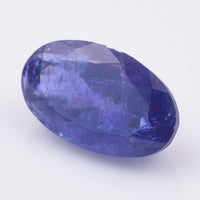 6.81 Natural Zoisite Tanzanite Oval Mixed Cut Gemstone