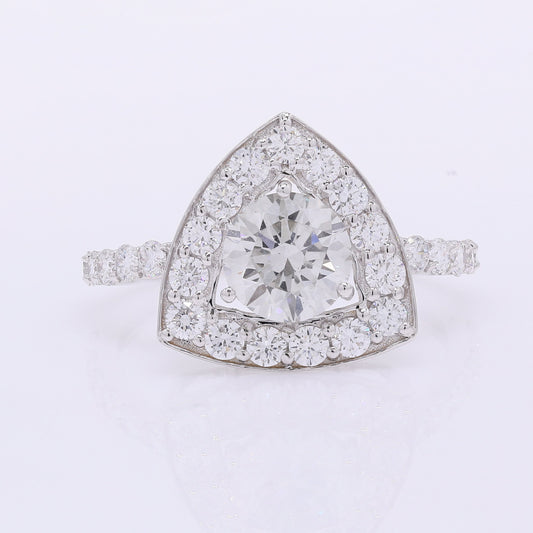 1.98 Carats Lab Grown Diamond 14K Gold Ring