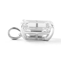 6.18 Carats Lab Grown Diamond 14K Gold Pendant