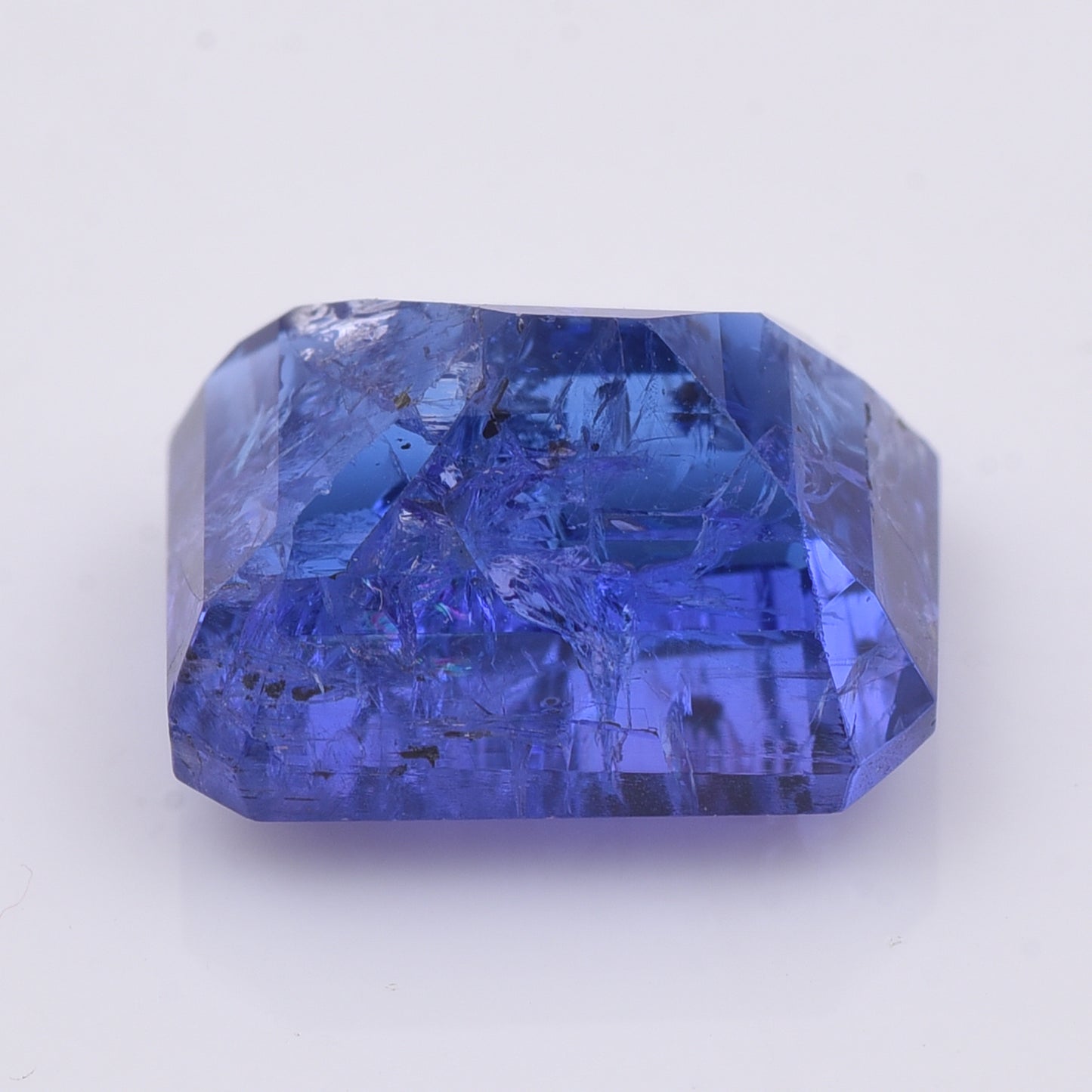 6.85 Natural Zoisite Tanzanite Emerald Cut Gemstone