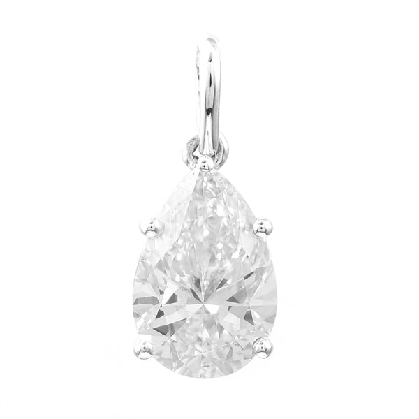 2.03 Carats Lab Grown Diamond 14K Gold Pendant