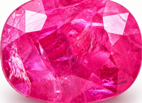2.35 Natural Corundum Ruby Rectangular Cushion Mixed Cut Gemstone
