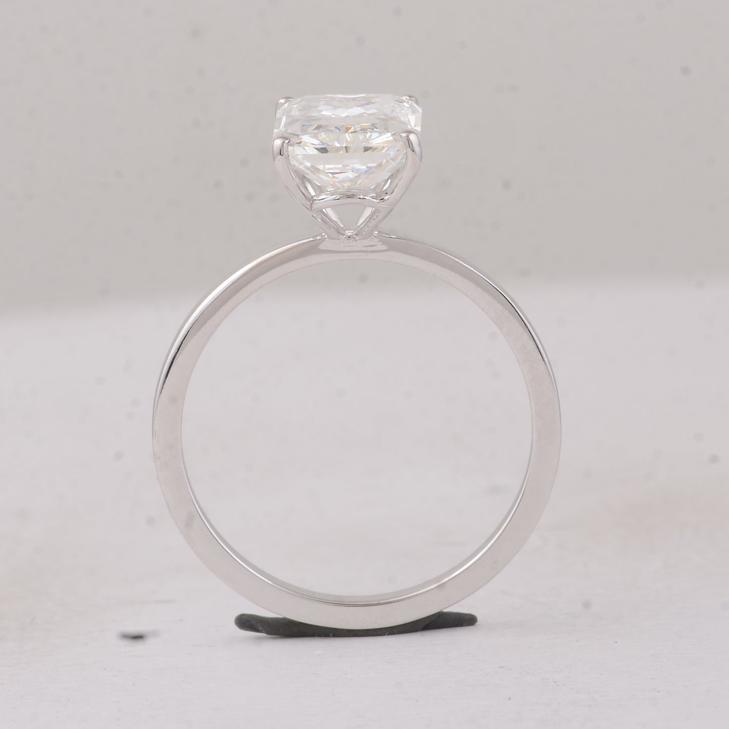3.05 Carats Lab Grown Diamond 14K Gold Ring