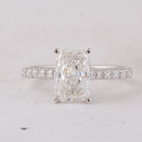 2.37 Carats Lab Grown Diamond 14K Gold Ring