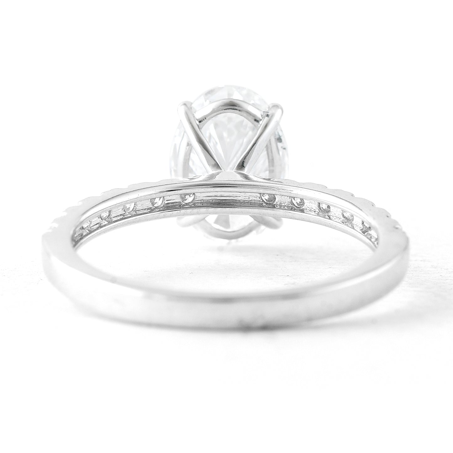 2.31 Carats Lab Grown Diamond 14K Gold Ring