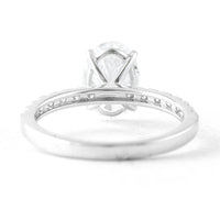 2.31 Carats Lab Grown Diamond 14K Gold Ring