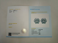 2.16 Carats Lab Grown Diamond 14K Gold Earrings