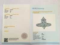 2.87 Carats Lab Grown Diamond 14K Gold Ring