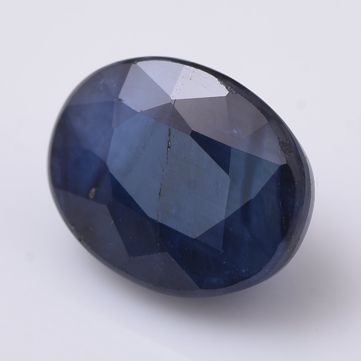 4.36 Natural Corundum Sapphire Oval Mixed Cut Gemstone