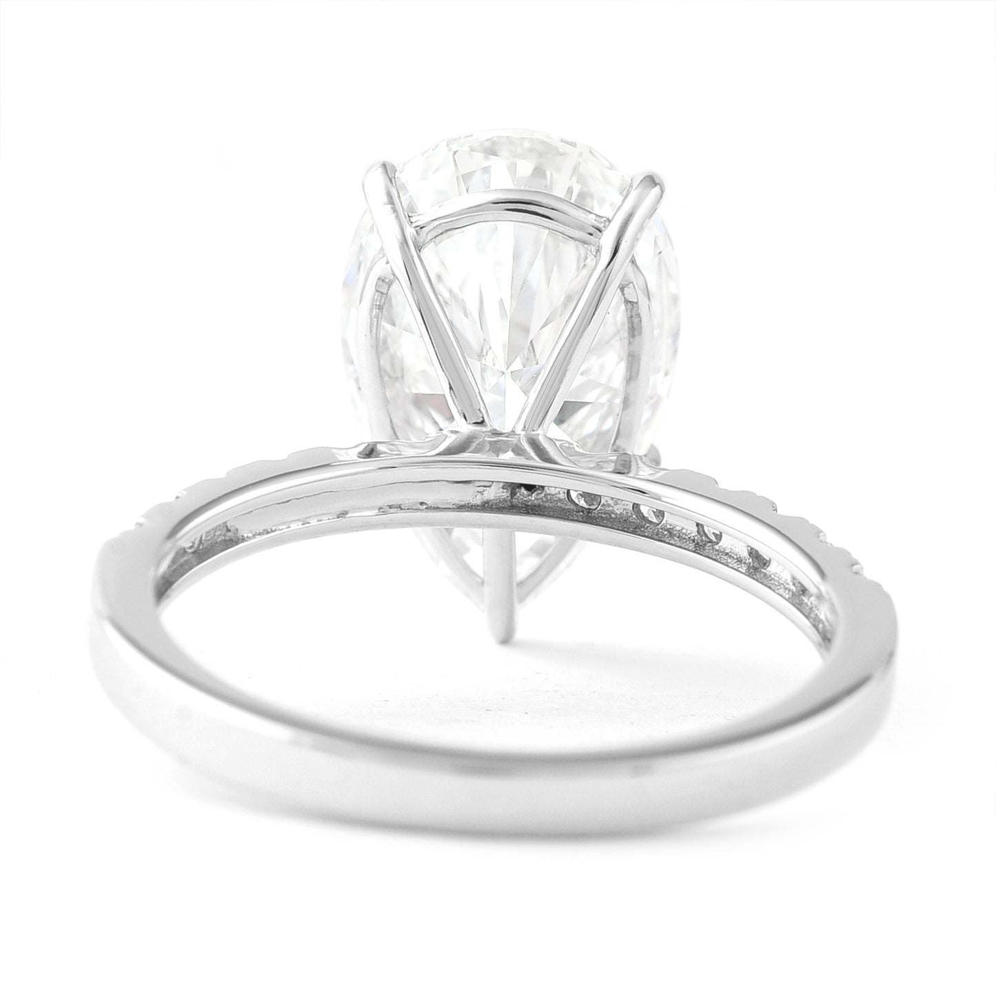 4.77 Carats Lab Grown Diamond 950 Platinum Ring