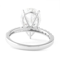4.77 Carats Lab Grown Diamond 950 Platinum Ring