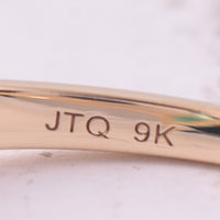 0.89 Ct Marquise Emerald 9K Gold Ring