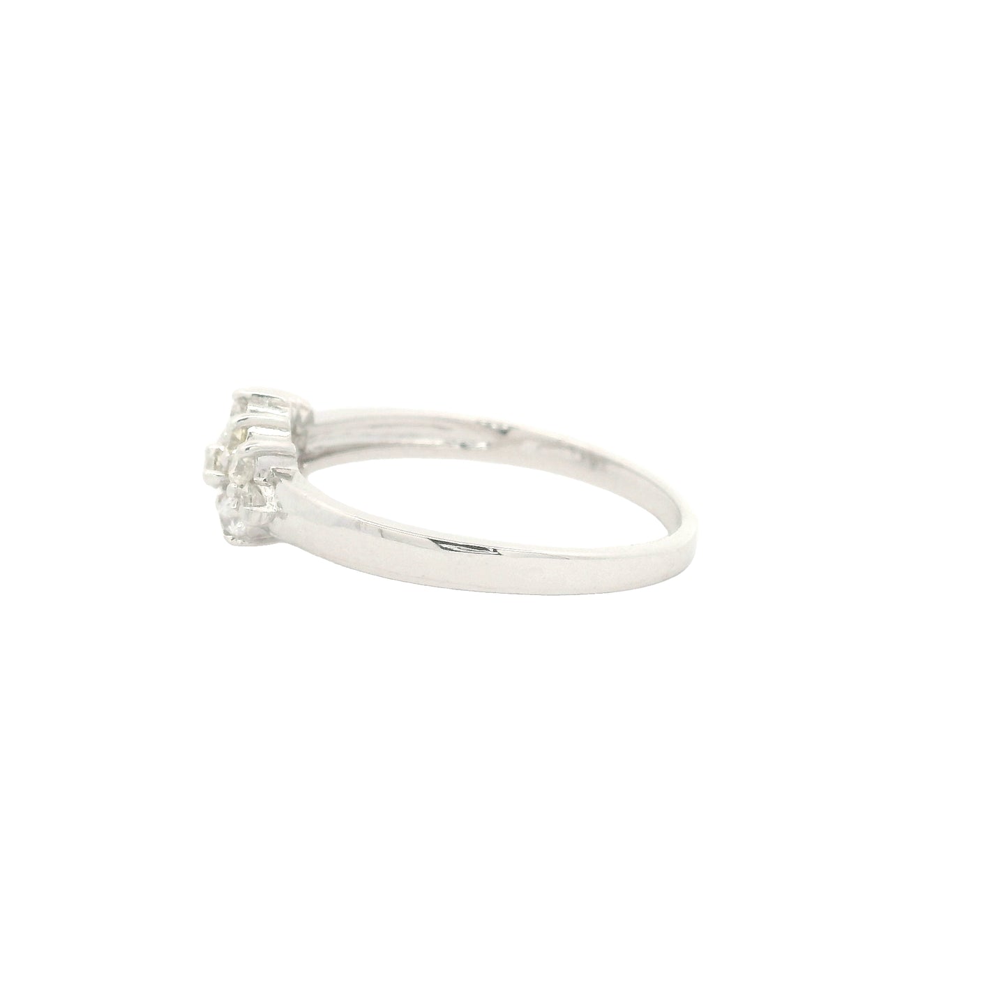 1.00 Ct Cubic Zirconia 925 Sterling Silver Ring