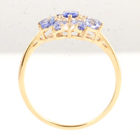 1.37 Ct Pear Tanzanite 14K Gold Ring