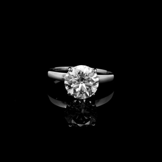 2.10 Carats Lab Grown Diamond 14K Gold Ring