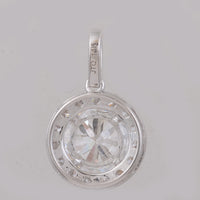 2.08 Carats Lab Grown Diamond 14K Gold Pendant