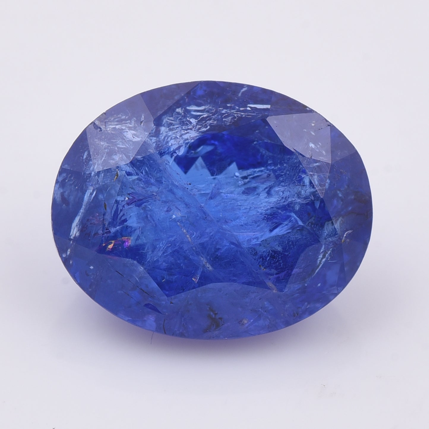 4.81 Natural Zoisite Tanzanite Oval Mixed Cut Gemstone
