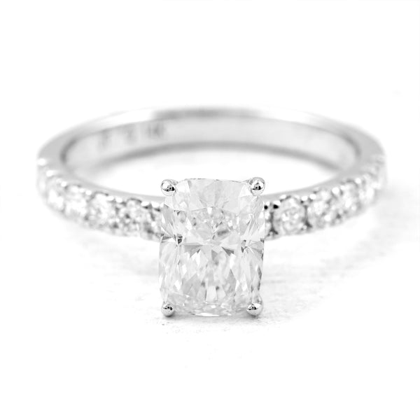2.01 Carats Lab Grown Diamond 14K Gold Ring