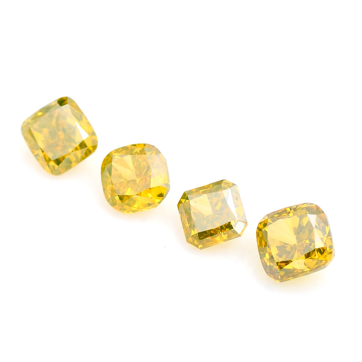 1.22 Yellow Diamond Octagon Loose Diamond