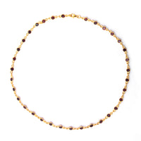 12.37 Ct Round Dyed Ruby 925 Sterling Silver Necklace