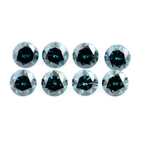 0.64 Blue Diamond Round Loose Gemstone