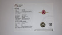 3.90 Ct Pear Cabochon Natural Corundum Ruby 14K Gold Ring